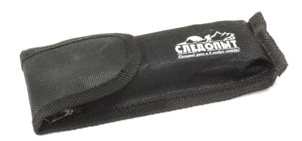 Нож туристический "СЛЕДОПЫТ", деревянная ручка, клинок 100 мм, в чехле