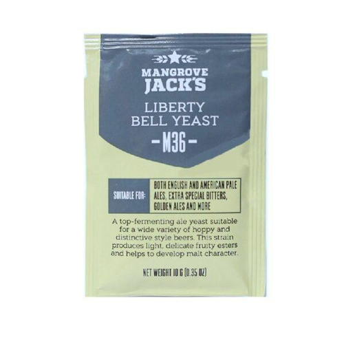 Дрожжи пивные Mangrove Jack Liberti Bell Ale M36, 10гр.