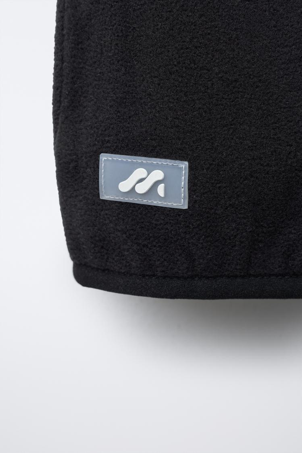 ZARA ФЛИСОВЫЙ ЖИЛЕТ POLARTEC ®, ЧЕРНЫЙ