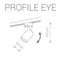 Трековый светильник Nowodvorski Profile Eye 9322