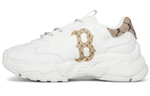 MLB Big Ball Chunky leatherette shock absorption, non-slip, wear-resistant, low-cut daddy shoes white