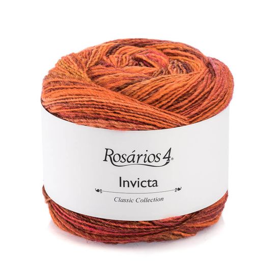 Пряжа ROSARIOS 4 Invicta (51% шерсть, 49% акрил)