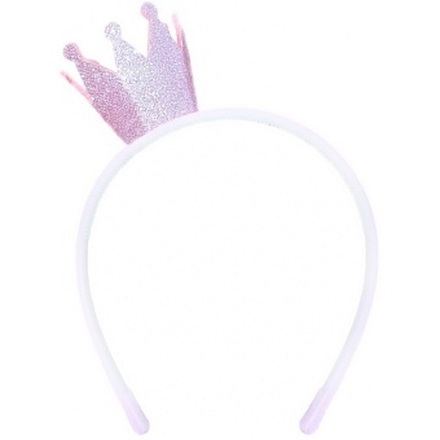 Ободок Корона для принцессы Розовый