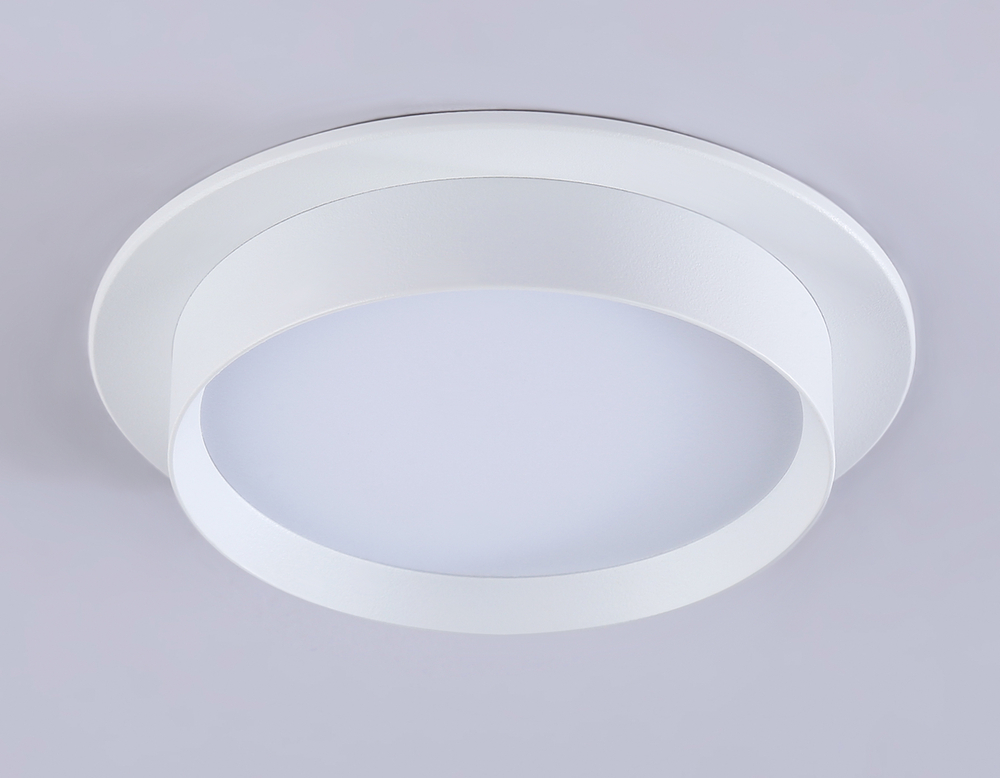 Светильник встраиваемый TN5225 WH белый GX53 D110*35