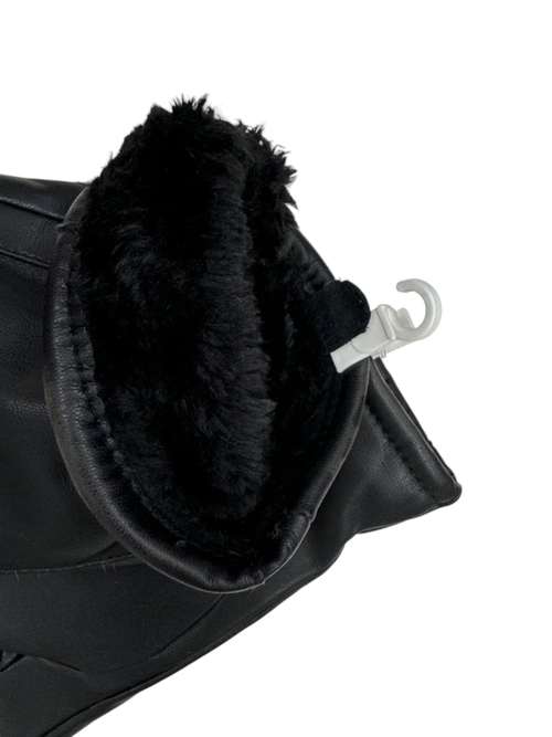 Эко кожа. Подклад мех.Перчатки.Мужские. 5 шт в упаковке.