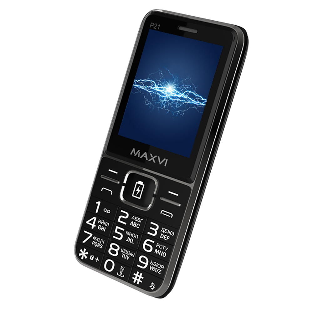 Сотовый телефон Maxvi P21 Black
