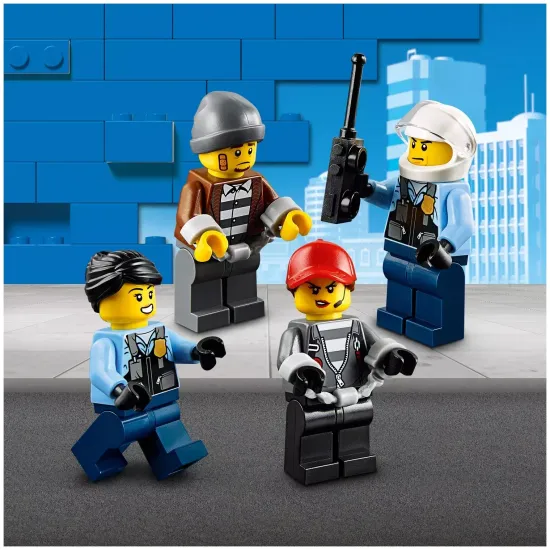 LEGO Конструктор LEGO City Police 60244 Полицейский вертолётный транспорт, 317 дет.