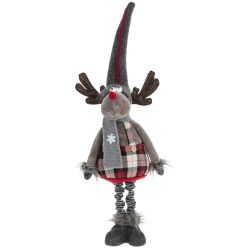 GAEM Игрушка набивная "Олень" (телескоп ноги), L30 W18 H88/33 см, 2в.