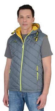 Жилет утепленный "Сириус-Гамма" (с.серый/желтый)