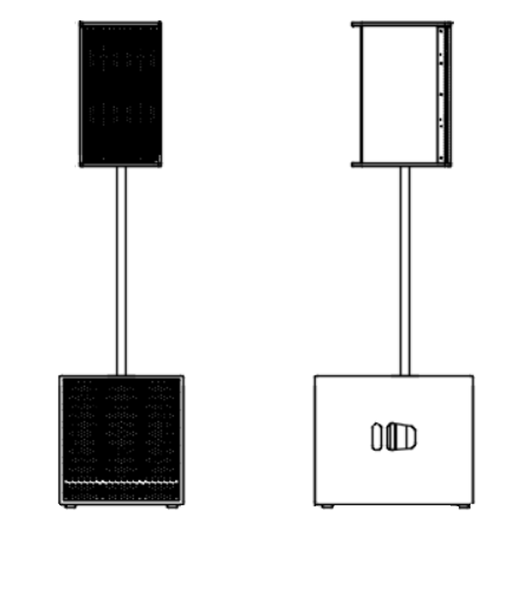 LOUDLABS MAD MAX T83 Двухполосная пассивная акустическая система
