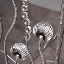 Столик декоративный Блюм - 2 Античное серебро