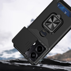 Противоударный чехол Сard Reader Case для Poco X6