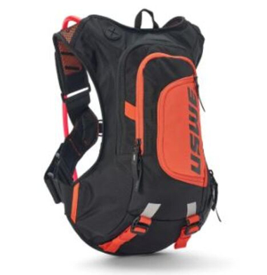 Рюкзак-гидропак USWE Moto Hydro 12L Hydration Pack (3L), Factory Orange, Race Fit (84-110)