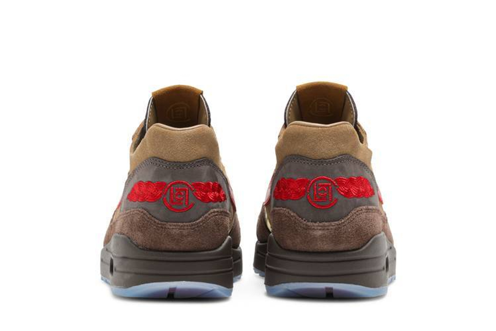 Кроссовки Clot X Nike Air Max 1 "Tea Leaf Brown" 2.0