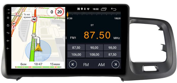 Магнитола для Volvo S60/V60 2010-2018 - Parafar PF186LUX2FHD на Android 13, CarPlay, 4G SIM-слот