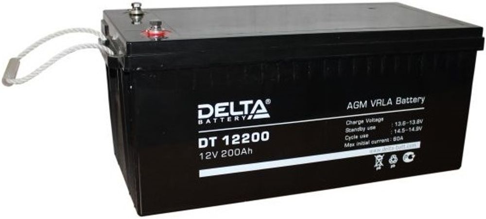 DELTA DT 12200 аккумулятор