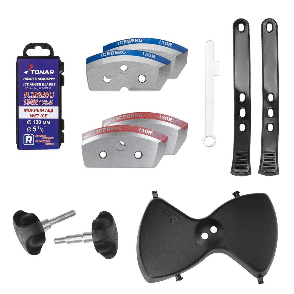 Ледобур Тонар Iceberg-Euro 130R v3.0, правое вращение (130мм)