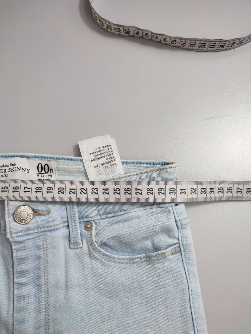 Джинсы Abercrombie&Fitch зауженные 38 размер