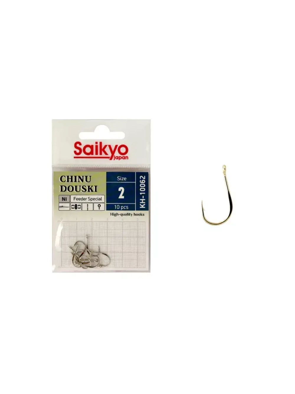 Крючки для рыбалки Saikyo KH-10062 NI CHINU DOUSKI
