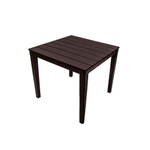 Стол пластиковый Прованс арт.3724-МТ003 квадратный (шоколад)