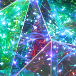 Фигура светодиодная «Северный олень» 51*118*145 см 600 ламп LED, 220V, Белый