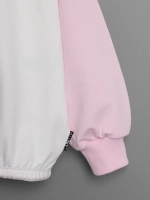 Свитшот для девочки осенний с завязками