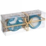 Свечи новогодние «Новогодний праздник» 22x8.3x7 см, голубой