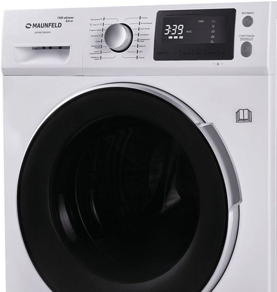 Стиральная машина с сушкой Maunfeld MFWM1586WHS