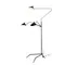 SL305.405.03 Торшер ST-Luce Черный/Черный, Белый E27 3*60W SPRUZZO