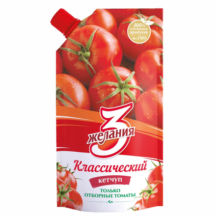 Кетчуп 3 желания Классический 450 гр