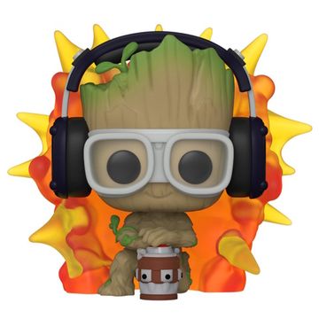 Фигурка Funko POP! Bobble Marvel I Am Groot Groot With Detonator (1195) 70653