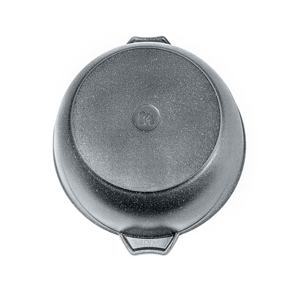 Кастрюля алюминий, антиприг, 5 л, с крыш, Мечта, Гранит, 45701