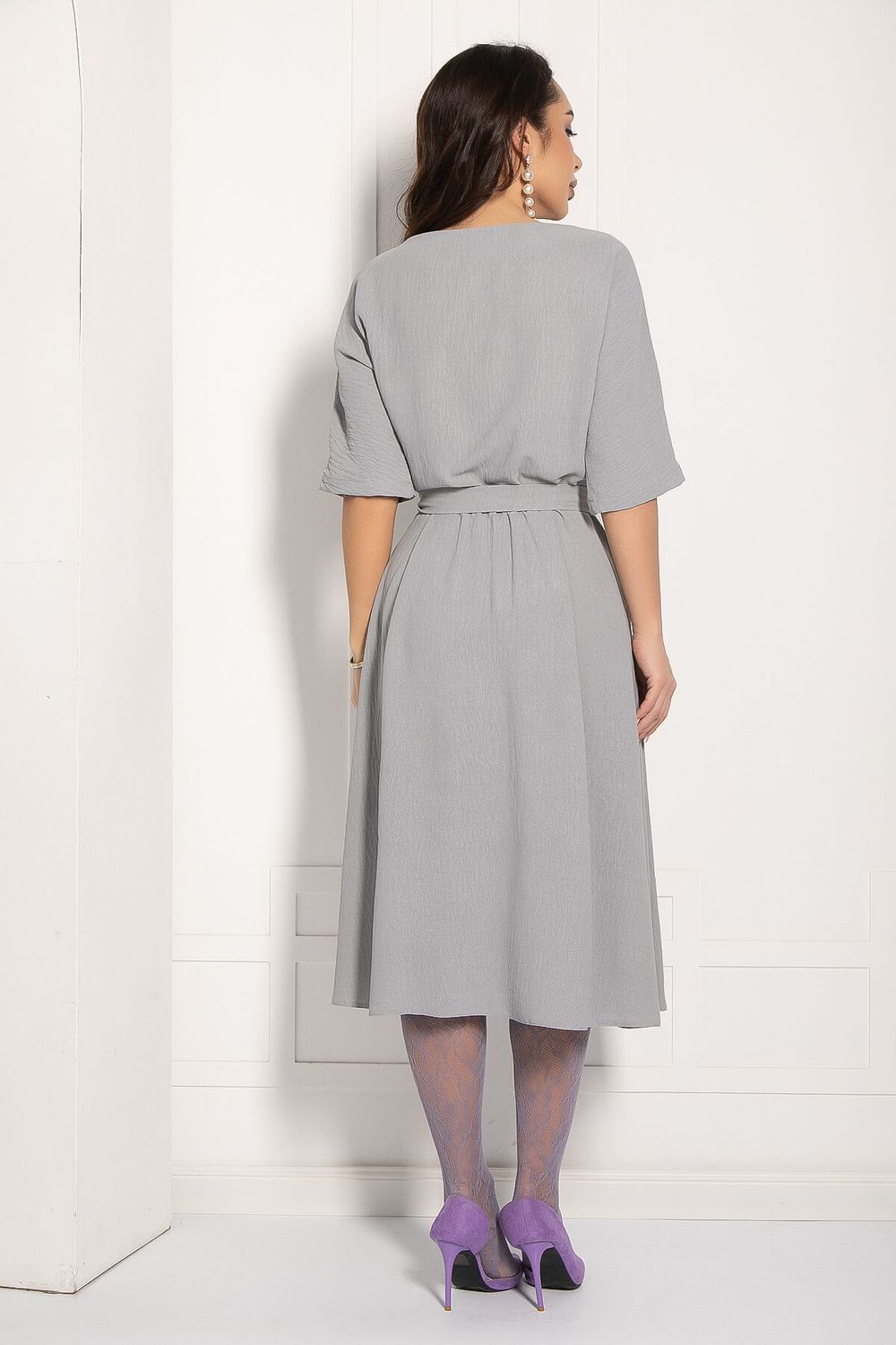 Платье Мерседес (серое) П12673-30 LT Collection