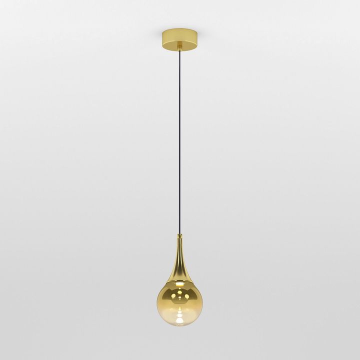 Подвесной светодиодный светильник Eurosvet Adour 50256/1 LED золото