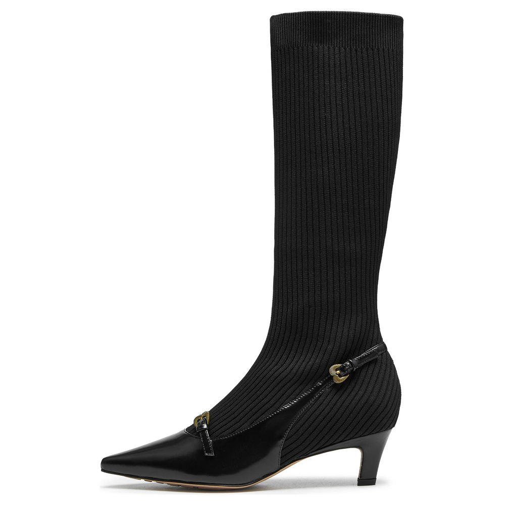 Joypeace Knee high Boots 5cm Women"s