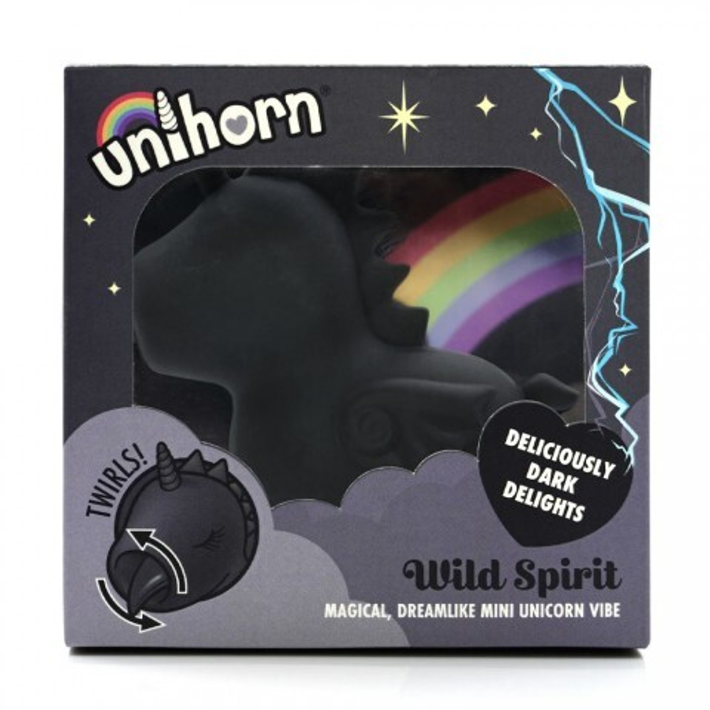 Вибромассажер Unihorn Wild Spirit со стимуляцией язычком