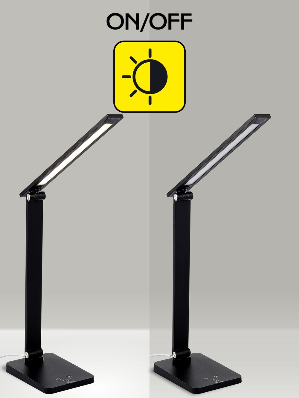 Citilux Ньютон CL803081 Настольный светильник с диммером Чёрный