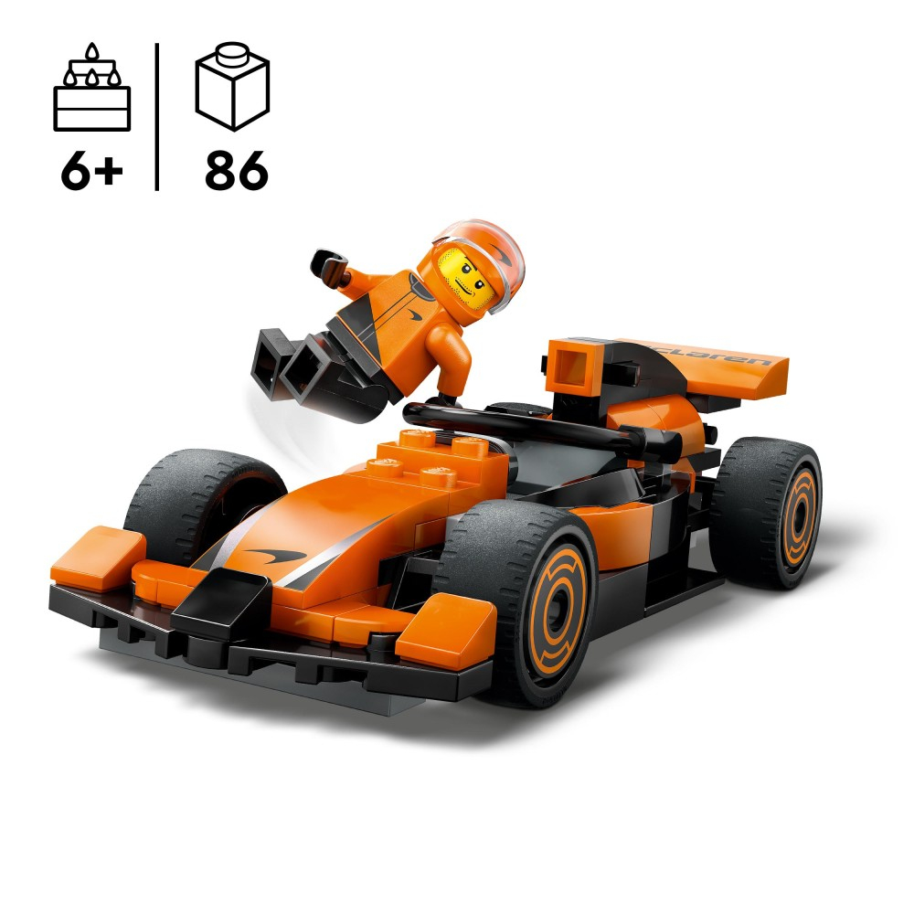 LEGO City - F1 Водитель и болид McLaren 60442