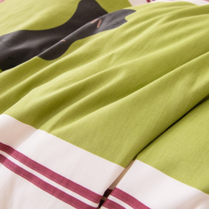 Комплект постельного белья Сатин 100% хлопок «Милый котик»