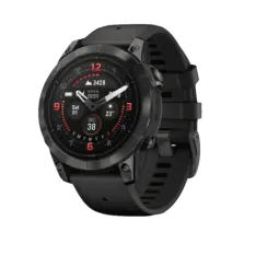 Garmin epix Pro (Gen 2) Sapphire Edition 47 мм, титановый, угольно-серый DLC, черный ремешок