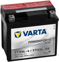 VARTA YTX5L-BS аккумулятор