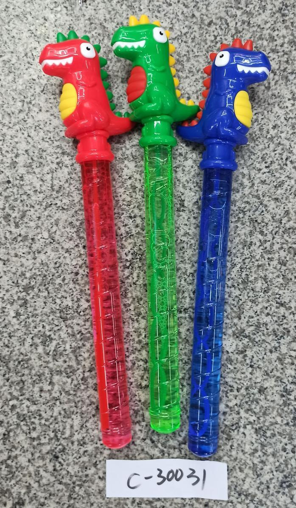 Мыльные пузыри Дракоша 36 см, 3 цвета микс, с-30031