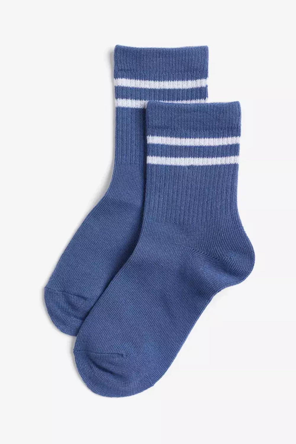 H&M Набор из трех пар спортивных носков, голубой