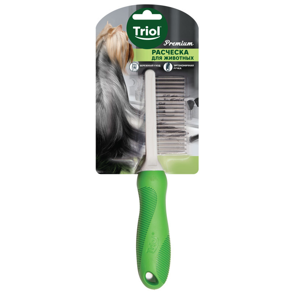 Расческа "Премиум", 46*204мм (блистер), Triol