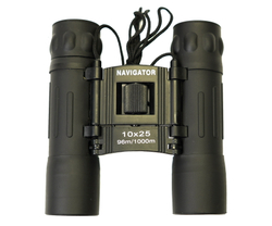 Бинокль Navigator 10x25 черный