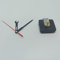 Часовой механизм, шток 21 мм, со стрелками №10 (1уп = 5шт)