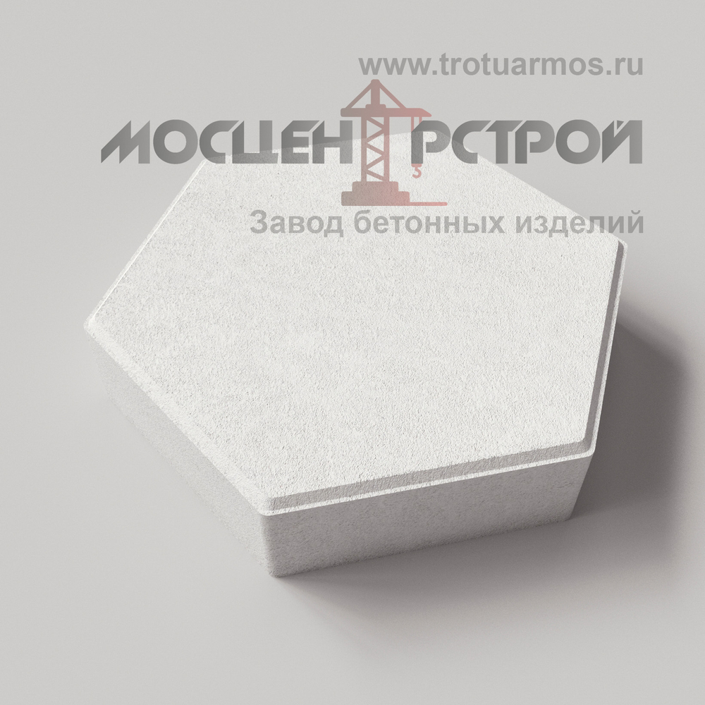 Тротуарная плитка Шестигранник 220х250х60