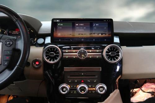 Магнитола для Land Rover Discovery 4 2009-2016 (Denso / Bosch) - Kuberg NH-R1209FW монитор 12.3" в стиле MERCEDES на Android 11, Быстрая, CarPlay, 4G SIM-слот