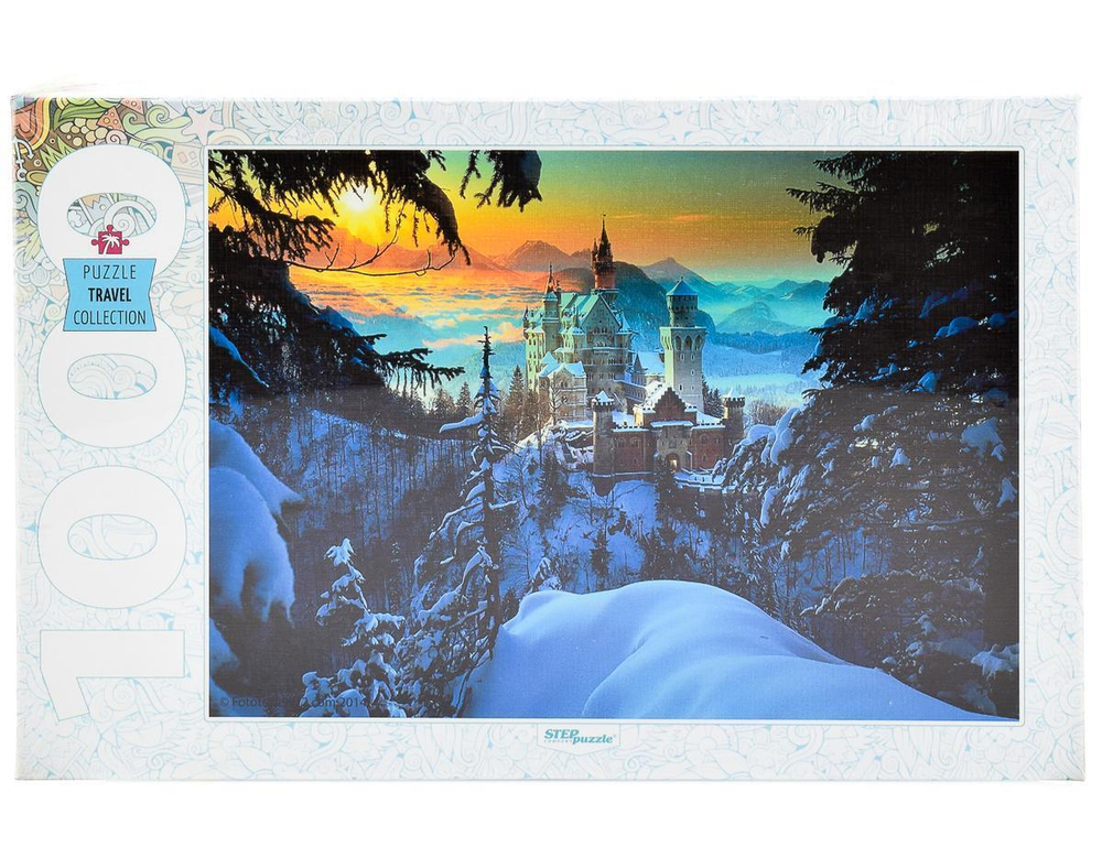 Пазл 1000эл. "Бавария. Замок Нойшванштайн" (Степ пазл)