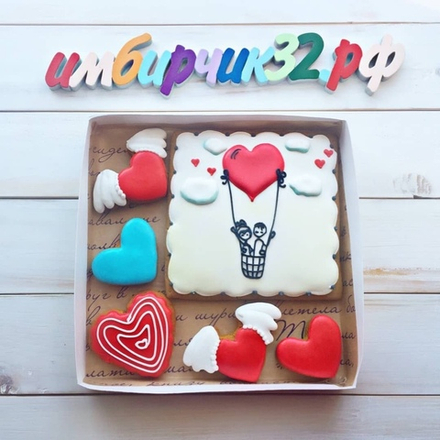 Имбирные пряники Любовь